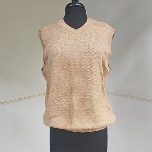 Turnbury Tan Knit Top